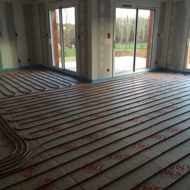 Pose d'installations sanitaires