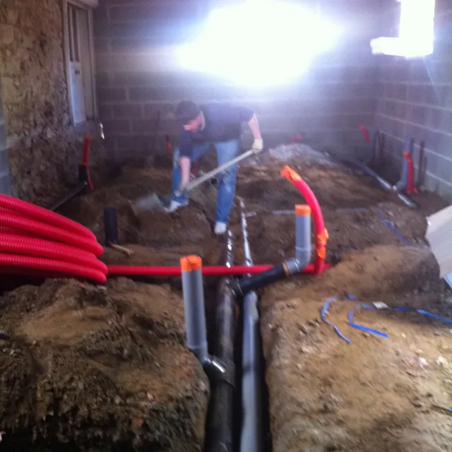 Travaux en profondeur