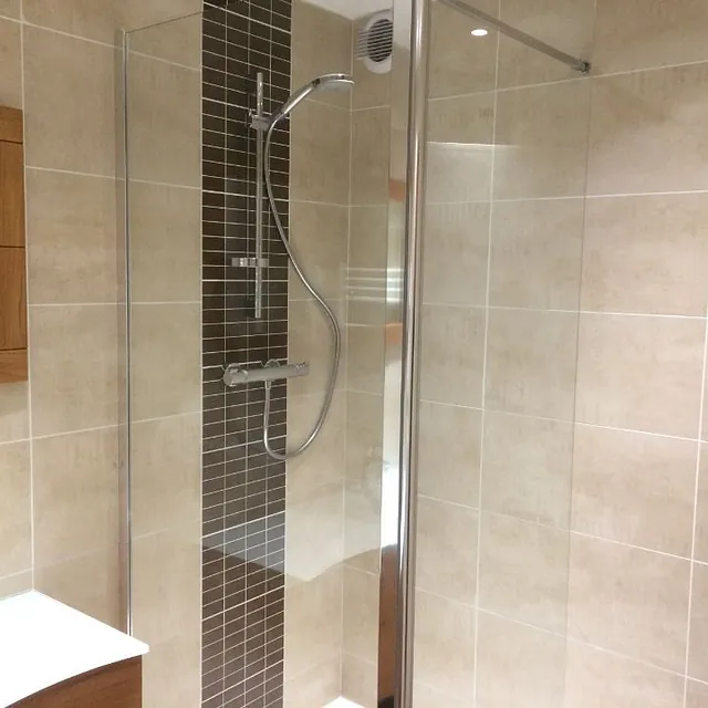 Douche remise aux normes